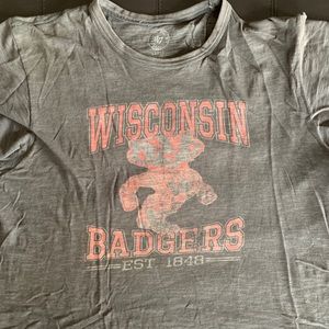 Vintage 47 Wisconsin Badgers T-shirt. Men’s Large